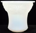 081005 LALIQUE ORLEANS OPALESCENT CRYSTAL VASE