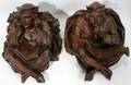 080027 CARVED WOOD FIGURAL ARCHITECTURAL DETAILS