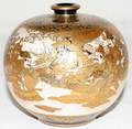 072040 JAPANESE SATSUMA EARTHENWARE VASE C18801900