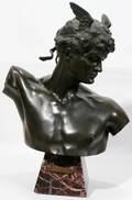 062061 RAYMOND SUDRE BRONZE WINGED HEAD MERCURY