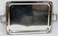 061007 STERLING SILVER SERVING TRAY 1946 W 17 12