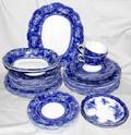011069 RIDGWAY JOSEPHINE ROYAL DINNERWARE 74 PCS