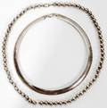 121130 ITALIAN  MEXICAN SILVER NECKLACES L16235
