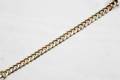 121114 ITALIAN 14K TRICOLOR GOLD BRACELET L73
