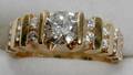 041085 14K YELLOW GOLD  14CT DIAMOND TW RING