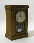 Oak mantle clock