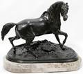 011111 AFTER PIERREJULES MENE BRONZE HORSE