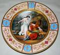 111106 ROYAL VIENNA PORCELAIN RINALDOARMIDA PLATE