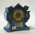 Ansonia Tempest porcelain case mantle clock