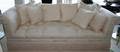 031170 IVORY DAMASK UPHOLSTERED SOFA H318 L93
