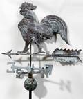 120072 AMERICAN ANTIQUE COPPER ROOSTER WEATHERVANE