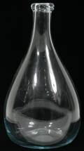 041160 LABINO HANDBLOWN GLASS BOTTLE 1969 H93