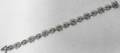 030079 14K WHITE GOLD  4CT DIAMOND BRACELET L75