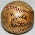 030062 BABE RUTH SIGNED AMERICAN LEAGUE BASEBALL