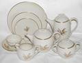 021143 LENOX PORCELAIN WHEAT DINNER SERVICE
