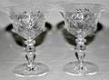 011185 HAWKES CUT GLASS STEMMED WINES SET OF SIX