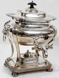 011170 LATE VICTORIAN SHEFFIELD PLATE COFFEE URN