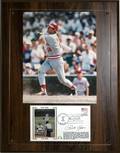 120103 PETE ROSE AUTOGRAPHED POST CARD  COLOR PHOTO