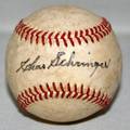 120099 CHARLIE GERHINGER SIGNED AMERICAN LEAGUE BALL