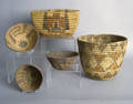 Five southwestern and Mexican baskets