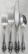 030093 WALLACE GRANDE BAROQUE SILVER FLATWARE