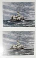 022110 JIM CLARY LITHOGRAPHS CLIPPER FLYING CLOUD