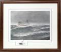 012093 JIM CLARY LITHOGRAPH EDMUND FITZGERALD 894