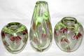 041259 HANDBLOWN GLASS PAPERWEIGHT VASES
