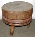 030139 AMERICAN PINE BUTCHER BLOCK TABLE C1890