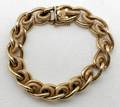 011236 14K GOLD LINK BRACELET C1950 L6