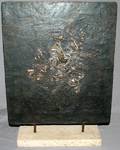 011256 AGUILARO BRONZE RELIEF PLAQUE 1961 18x16