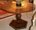 122157 JOHN WIDDICOMB TABLE W HEXAGON BASE