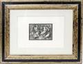 112114 ALBRECHT DURER ENGRAVING ANGELS HOLD SUDARIUM