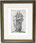 112113 ALBRECHT DURER ENGRAVING SAINT SIMON