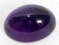 110176 UNMOUNTED CABOCHON AMETHYST 25MMx20MM