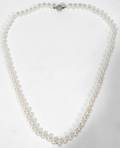 032198 GRADUATED JAPANESE PEARL NECKLACE