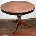 020230 VICTORIAN WALNUT TILTTOP TABLE LATE 19TH C