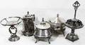 020208 VICTORIAN SILVERPLATE TUREENS PITCHER  OTHER
