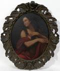 012180 EUROPEAN OIL ON CANVAS MARY MAGDALENE