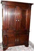 012145 BAKER MILLING ROAD MAHOGANY ARMOIRE