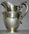 011303 AMERICAN STERLING SILVER WATER PITCHER H95
