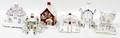 121364 COALPORT PORCELAIN COTTAGES SIX