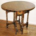 111302 GILL  REIGATE JACOBEAN GATELEG TABLE