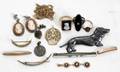 111264 VICTORIAN JEWELRY GROUPING 18 PIECES