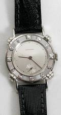 110222 LONGINES DIAMOND  WHITE GOLD WATCH