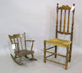 New England banisterback chair