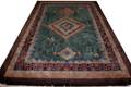 022243 ORIENTAL EGYPTIAN DESIGN WOOL RUG 112x79