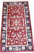 022222 SAROUK DESIGN WOOL ORIENTAL RUG 4x2