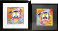 021302 PETER MAX SERIGRAPHS DONALD DUCK