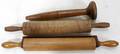 011351 MAPLE ROLLING PINS  MASHER 19TH C L1320